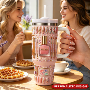 Personalized Nail Artist Tumbler-Gifts For Her