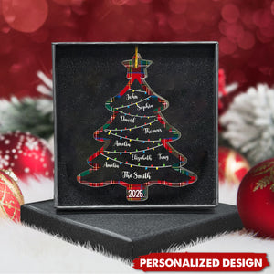 2025 New Releases Family Personalized Acrylic Ornament - Christmas Gift For Family Members