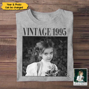 Vintage Birthday Personalized Shirt, Gift For Family