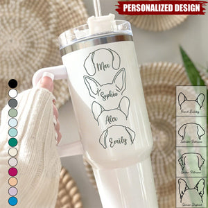 Personalized Dog/Cat Mom Tumbler-Gift For Pet Lovers