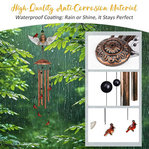 In Loving Memory - Personalized Memorial Wind Chime With Charms