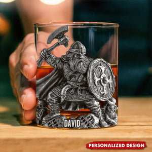 Viking Spirit - Personalized Viking Whiskey Glass
