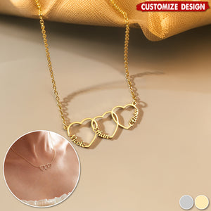 Personalized Heart Name Necklace