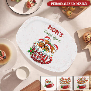 Grandma's Perfect Batch Christmas - Personalized Platter