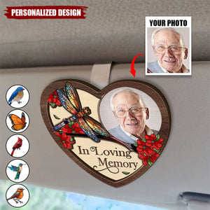 I'm Always With You-Personalized Shaped Car Visor Clip