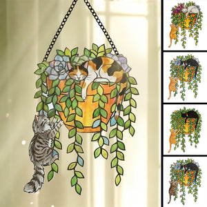 Cat Breed Suncatcher-Holographic Window Hanging for Cat Lovers