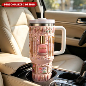 Personalized Nail Artist Tumbler-Gifts For Her