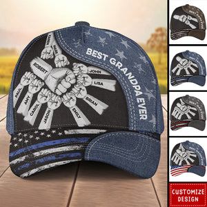 Best Papa Ever-Personalized Classic Cap
