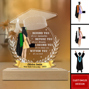 Happy Graduation - Personalized Custom LED Light