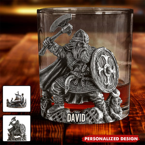 Viking Spirit - Personalized Viking Whiskey Glass