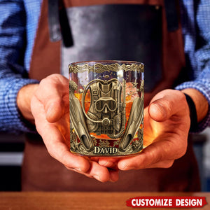 Scuba Diving Life - Personalized Scuba Diving Whiskey Glass