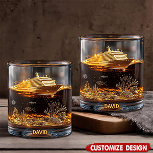 Cruise Life - Personalized Cruising Whiskey Decanter Set