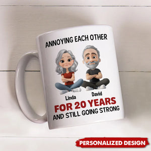 Annoying For Years Couple - Personalized couple Coffee Mug