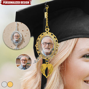 You Are Always In My Heart-Personalized Tassel Charm-Graduation Gift For Loss Of Loved One