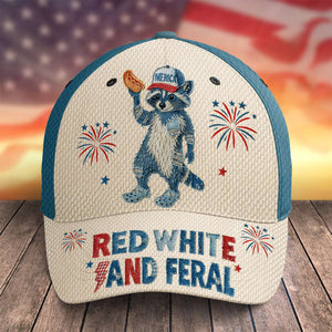 Independence Racoon Classic Cap - 4th of July Gifts
