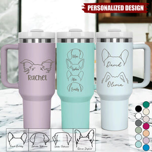 Personalized Dog/Cat Mom Tumbler-Gift For Pet Lovers