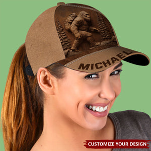 Sasquatch - Personalized Hiking Classic Cap
