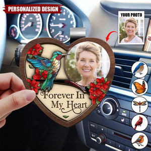 I'm Always With You-Personalized Shaped Car Visor Clip