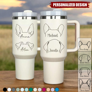 Personalized Dog/Cat Mom Tumbler-Gift For Pet Lovers