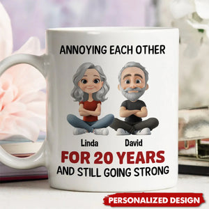 Annoying For Years Couple - Personalized couple Coffee Mug
