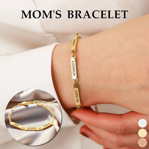 Personalized Mini Name Bar Bracelet
