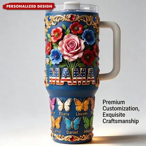 Personalized USA Grandma Mama Tumbler-Gifts For Grandma and Mama