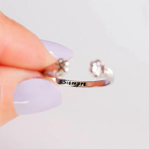 Personalized Paw Hug Ring - Gift For Pet Lovers
