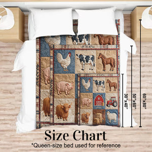 Farm Life - Personalized Farmer Blanket