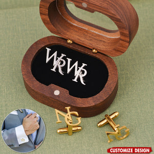 Personalized Name Cufflinks - Groomsmen Gifts,Wedding Cufflinks
