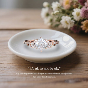 It's OK To Not Be OK Princess Ring - Gift For Your Loved One