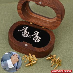 Personalized Name Cufflinks - Groomsmen Gifts,Wedding Cufflinks