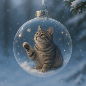 Cute Cat Christmas Ornaments