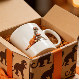 Personalized Monkey Punch Mug - Gift For Animal Lovers
