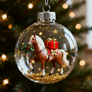 Equestrian Magic for Your Tree - Horse Christmas Ornament