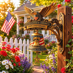 USA 250th Anniversary Door Bell - Independence Day Gift