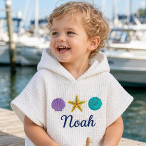 Personalized Kid Beach Towel - Gift For Kids