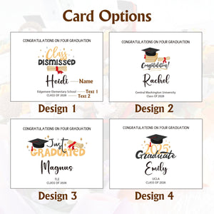 Personalized Crochet Graduation Bouquet Doll - Class of 2026 Keepsake