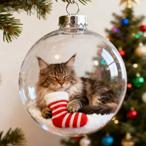 Cute Cat Christmas Ornaments