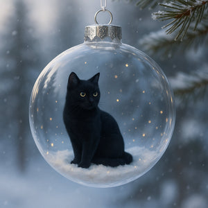 Cute Cat Christmas Ornaments