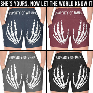 Property Of - Personalized Women's Workout Shorts