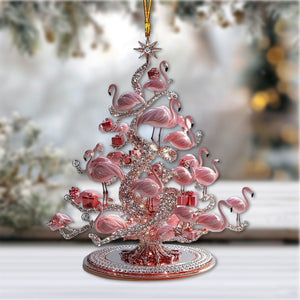 Flamingo Christmas Tree Ornament-2025 New Release
