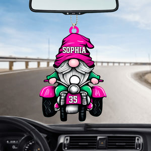 Personalized Motorcycle Car Hanging Acrylic Ornament