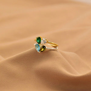 For Love - Custom Heart Birthstone Ring