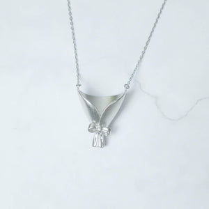 Floral Necklace - Gift For Mom Grandma Wife