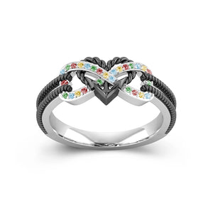 Strength in Every Star Infinity Anchor Promise Ring