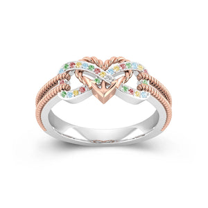 Strength in Every Star Infinity Anchor Promise Ring