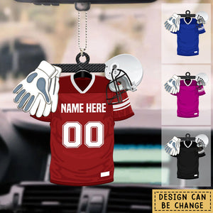 Football Uniform-Personalized Acrylic Ornament Gift For Football Players