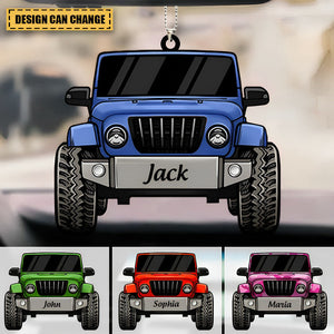 Personalized off-road Car Acrylic Ornament-Gift For Friends & Family