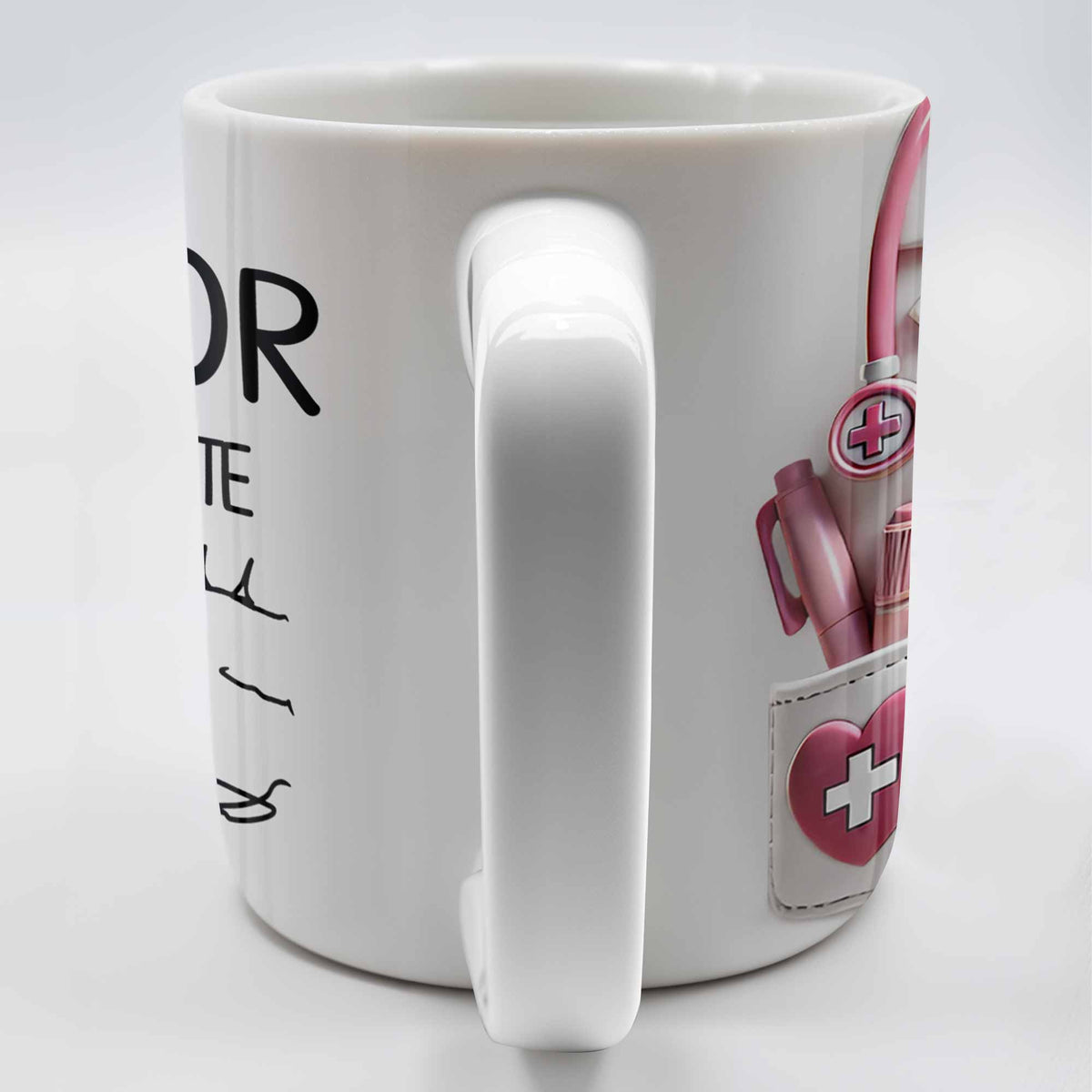 A Wise Doctor Once Wrote, Medical Coat and Stethoscope, Personalized Custom Coffee Mug, Gift for Doctors