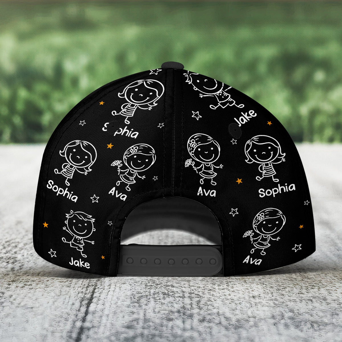 This Grandpa Grandma Mommy Daddy Belongs To Doodle - Personalized Classic Cap